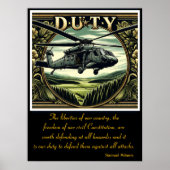 Pflicht: Hüterin der Grünen Poster (Vorne)