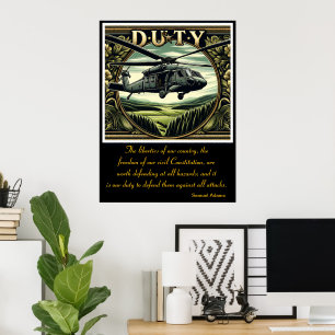 Pflicht: Hüterin der Grünen Poster