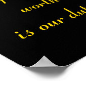 Pflicht: Oberhalb des Churning Sea Poster (Ecke)