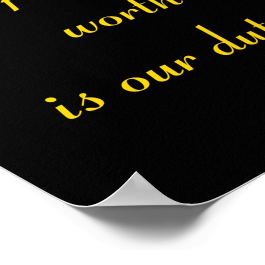 Pflicht: Oberhalb des Churning Sea Poster (Ecke)