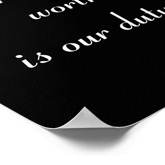 Pflicht: Über den "Verdant Hills" Poster (Ecke)