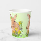 Pflingshase Pappbecher (Vorderseite)