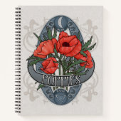 Pflücke - Blume Astrologie und Magie Notizblock (Vorderseite)