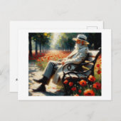 Pflücke, damit wir nicht vergessen, postkarte (Vorne/Hinten)