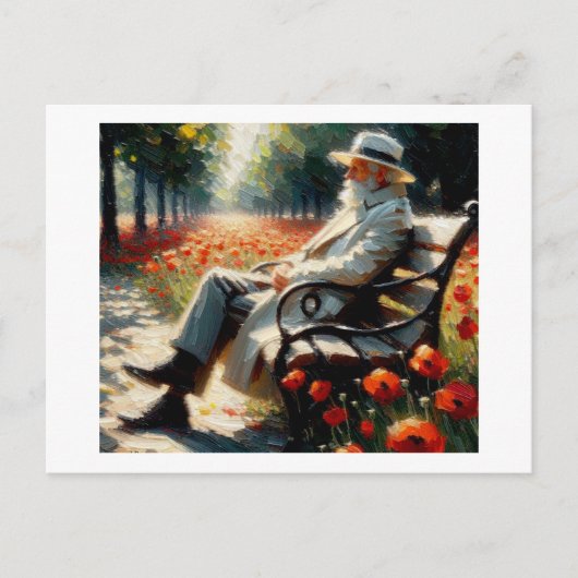 Pflücke, damit wir nicht vergessen, postkarte (Vorderseite)