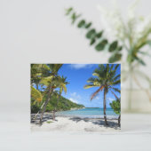 Pflücke de Guadeloupe Postkarte (Stehend Vorderseite)