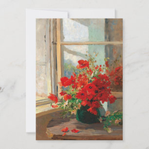 Pflücke im Fenster   Olga Wisinger-Florian