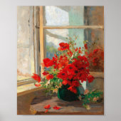 Pflücke im Fenster | Olga Wisinger-Florian Poster (Vorne)