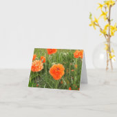 Pflücke im Wind Karte (Gelbe Blume)