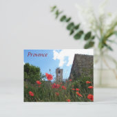 Pflücke in der Provence-Postkarte Postkarte (Stehend Vorderseite)