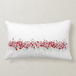 Pflücke in einem Feld Lendenkissen