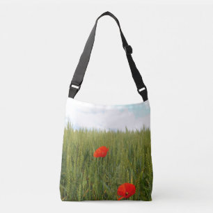 Pflücke in einem Wheat Field Cross Body Bag Tragetaschen Mit Langen Trägern
