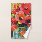 Pflücke in einer Glasvase Badhandtuch Set (Handtuch)