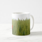 Pflücke in einer Weizenfeld-Tasse Kaffeetasse (VorderseiteRechts)