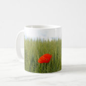 Pflücke in einer Weizenfeld-Tasse Kaffeetasse (Vorderseite Links)