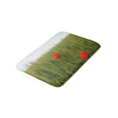 Pflücke in einer Wheat Field Bath Mat Badematte (Schrägansicht)
