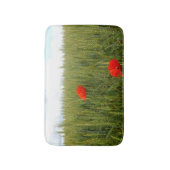 Pflücke in einer Wheat Field Bath Mat Badematte (Vorderseite Vertikal)