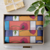 Pflücke in farbigen Schachteln Seidenpapier (Geschenk)