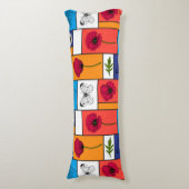 Pflücke in farbigen Schachteln Seitenschläferkissen (Vorderseite Vertikal)