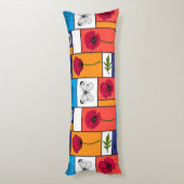 Pflücke in farbigen Schachteln Seitenschläferkissen (Rückseite (Vertikal))