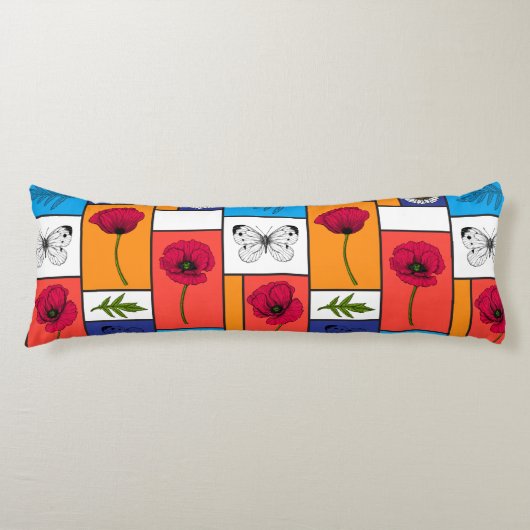 Pflücke in farbigen Schachteln Seitenschläferkissen (Vorderseite)