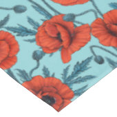 Pflücke, rot und blau am Pool blau Tischdecke (Schrägansicht)