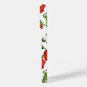 Pflücke, rot und grün auf weiß Case-Mate iPhone hülle (Rückseite / Links)