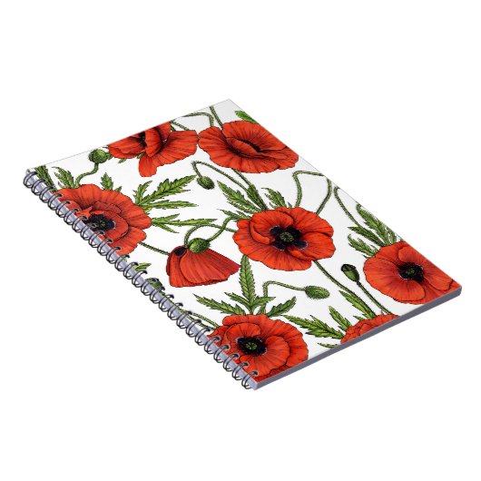 Pflücke, rot und grün auf weiß notizblock (Rechte Seite)