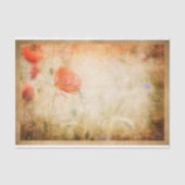 Pflücke und Libellen auf wittertem Hintergrund Seidenpapier (Vorderseite)