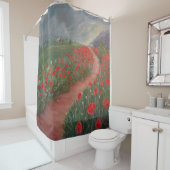 Pflücke vor dem Sturm Duschvorhang (Beispiel)