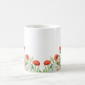 Pflücke, Wildblumen und Schmetterlinge Kaffeetasse (Mittel)