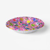 😍 Pflückenrosa Pappteller (Gewinkelt)