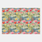 Pflückpapier Geschenkpapier Set (Vorderseite 3)