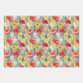 Pflückpapier Geschenkpapier Set (Vorderseite 3)