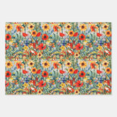 Pflückpapier Geschenkpapier Set (Vorderseite)