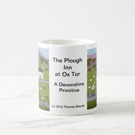 Pflug-Gasthaus am Ochsen-Felsen Kaffeetasse (Mittel)