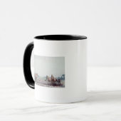 Pflug-Pferde Tasse (Vorderseite Links)