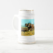 Pflügen Bierglas (Vorderseite Links)