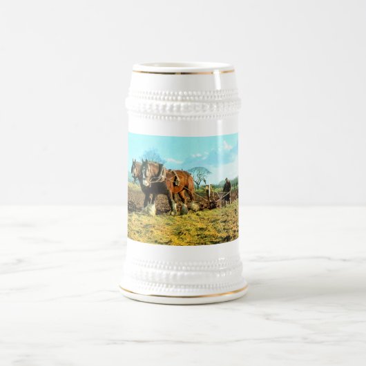 Pflügen Bierglas (Mittel)