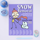 Pflügen des Schnees Flyer (Einzeln)