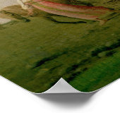 Pflügen im Frühling der 1820er Poster (Ecke)