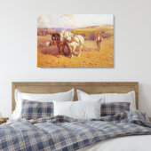 Pflügen Leinwanddruck (Insitu (Schlafzimmer))