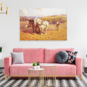 Pflügen Leinwanddruck (Insitu (Wohnzimmer))