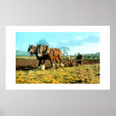 Pflügen Poster (Vorne)