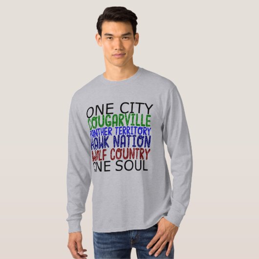 Pflugerville starker HS Stolz T-Shirt (Vorne ganz)