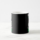 Pflügt von Beruflichen Bauer Sprichwort Funny Kaffeetasse (Mittel)
