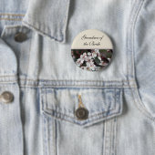 Pflumenblüten-Hochzeitsknopf Button (Beispiel)