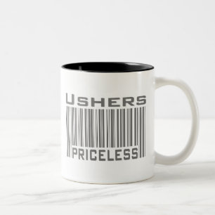 Pförtner unbezahlbar zweifarbige tasse