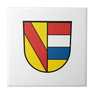 Pforzheim Flagge Stadt Deutschland Symbol Emblem L Fliese
