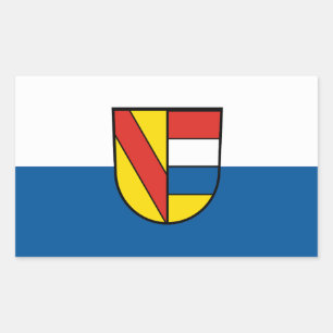 Pforzheim Flagge Stadt Deutschland Symbol Emblem L Rechteckiger Aufkleber
